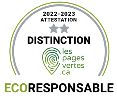  Winner of the 2022-2023 Distinction Ecoresponsable award - Foresta Lumina - Illuminated night course at Parc de la Gorge de Coaticook